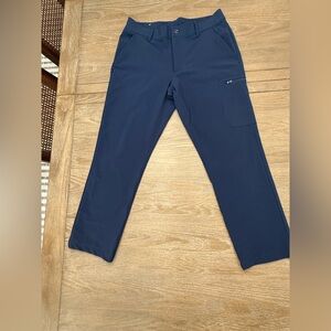 Columbia Men’s Golf Pants Size 30x26 Navy Stretch Cargo Pocket Hiking Outdoor